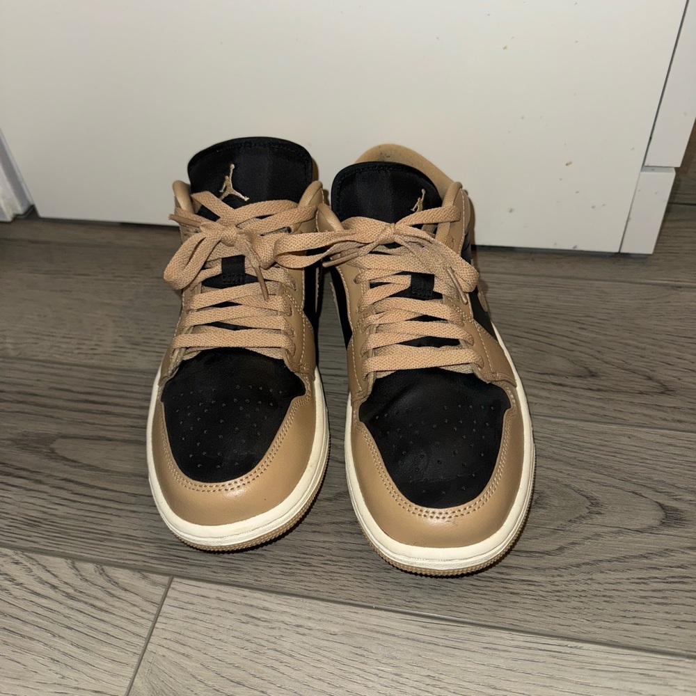 Jordan  Black and Brown Sneakers